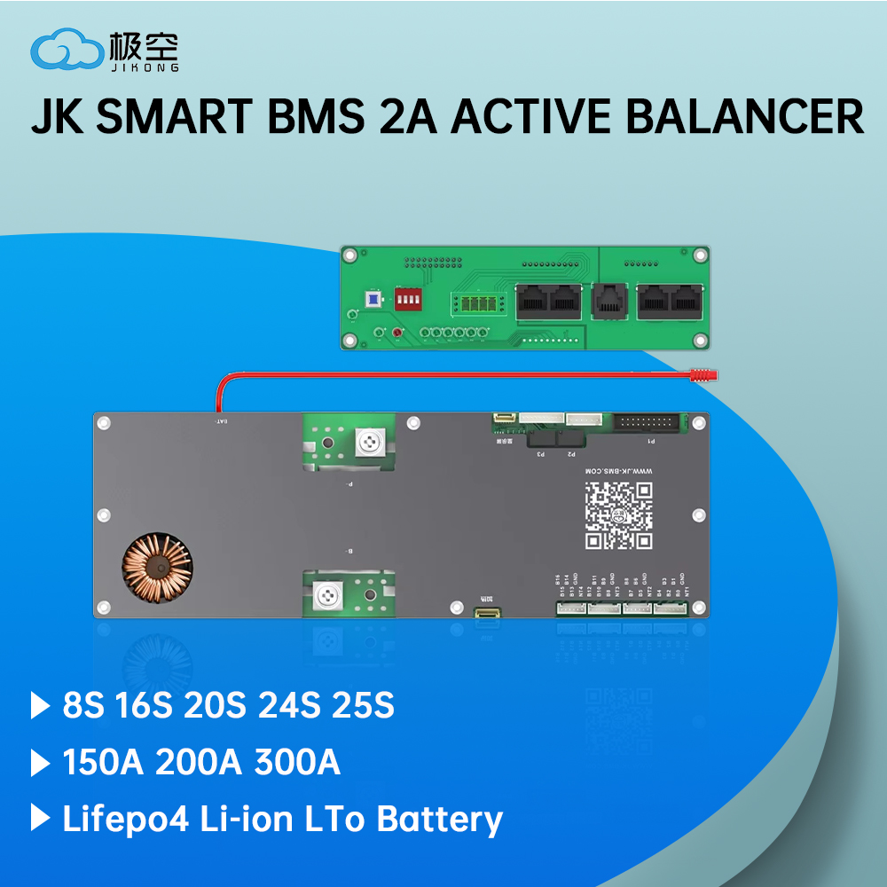 JK Smart BMS 2A Active Balance - Smart Bms 24S 200A Bluetooth Lifepo4 评论和价格