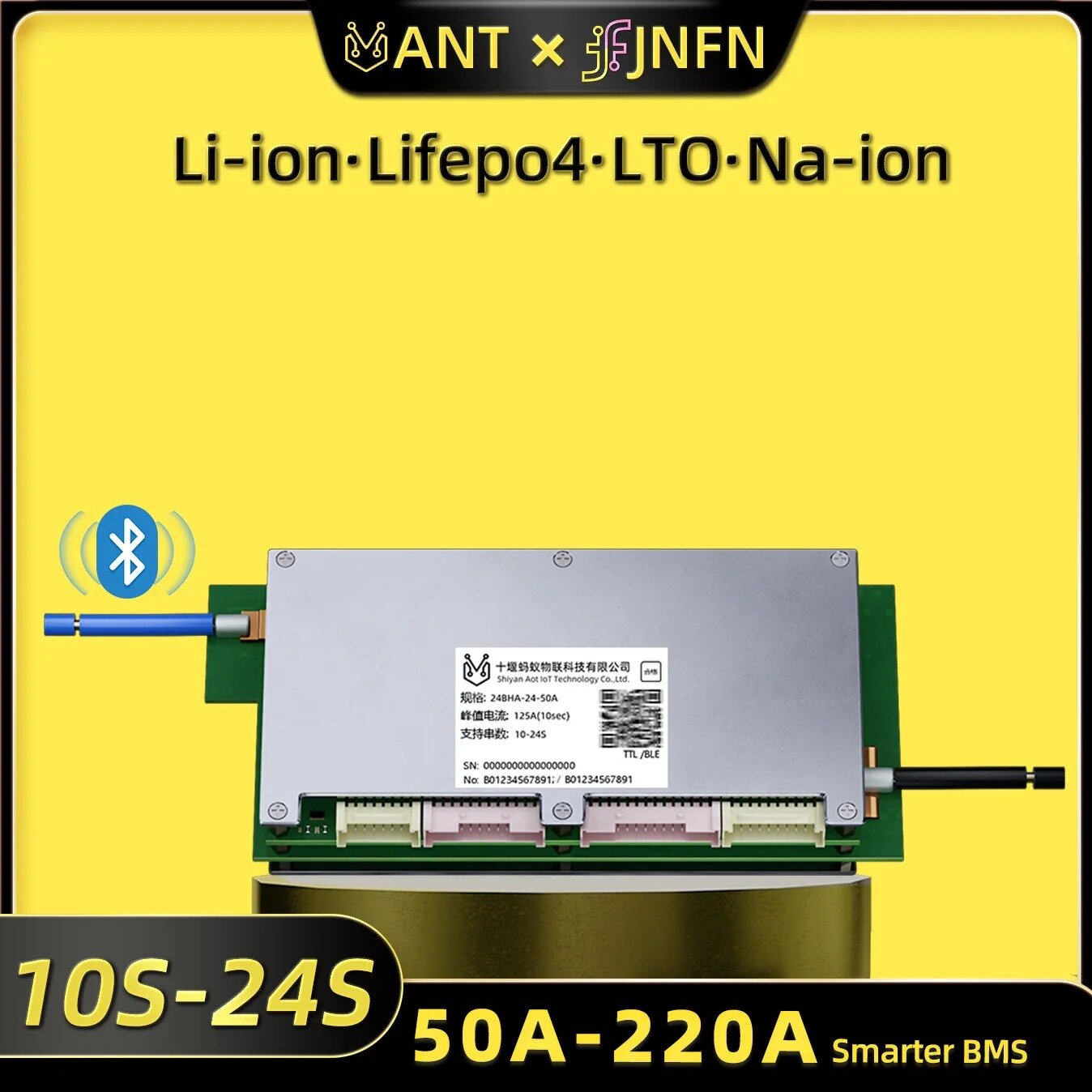 Ant Bluetooth BMS 10S-24S 550A - Smart Bms 24S 200A Bluetooth Lifepo4 评论和价格